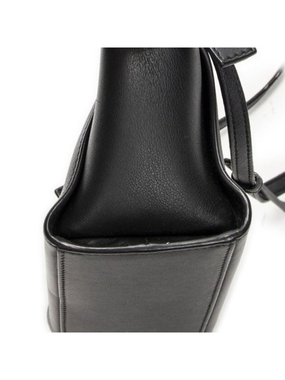 Saint Laurent Yves Monogram Cabas Black Calfskin Leather Messenger Bag - Picture 8 of 10